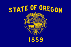 Oregon state flag